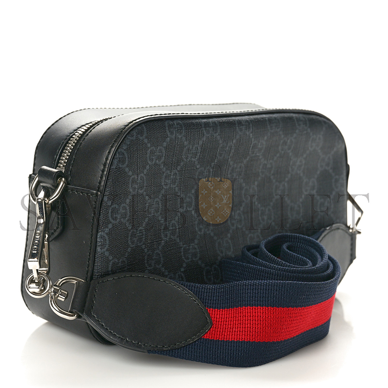 GUCCI GG BLACK SHOULDER BAG 574886 (24*15*8cm)